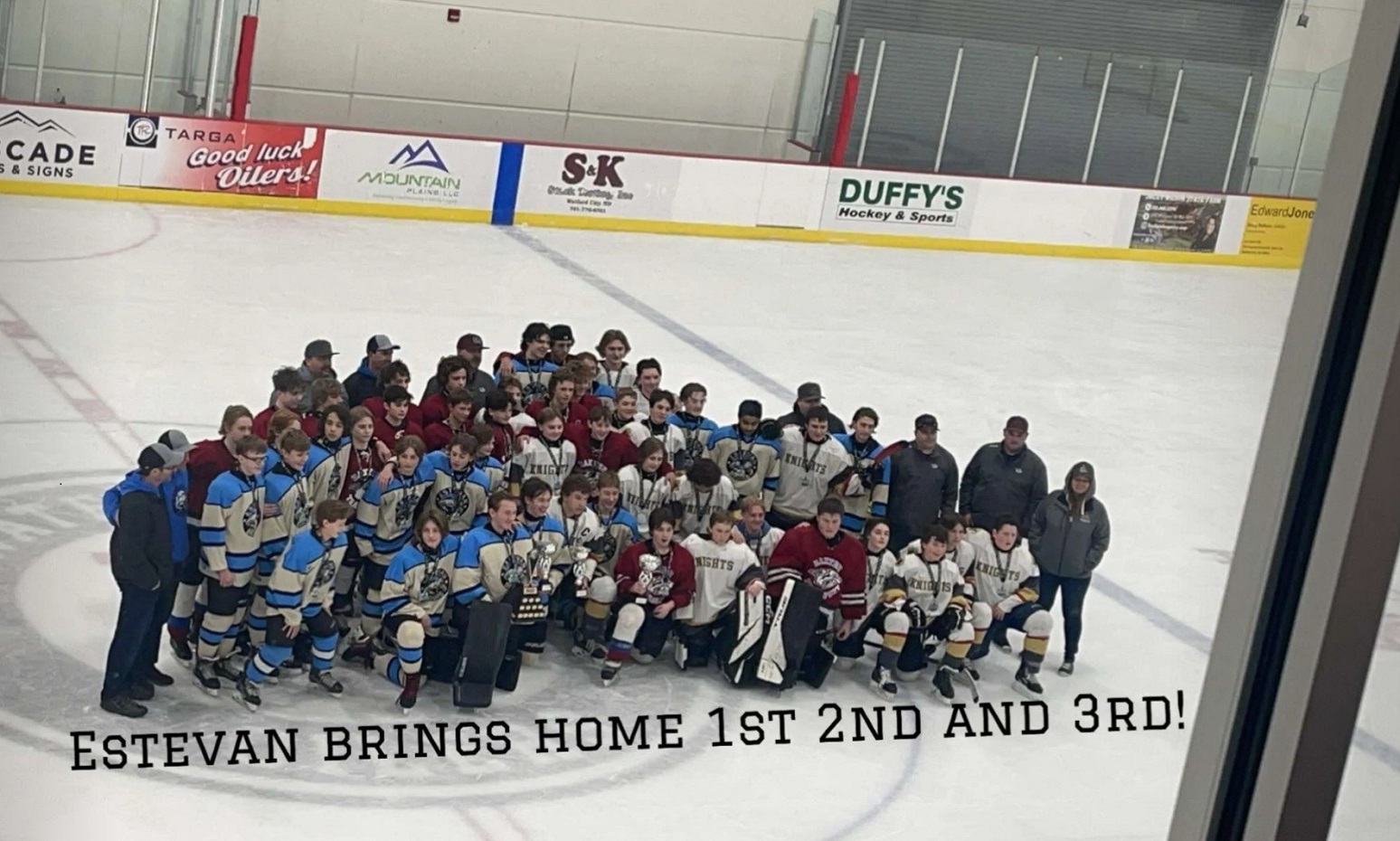 Estevan brings home gold, silver and bronze in hockey tournament over